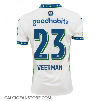 Maglia Calcio PSV Eindhoven Joey Veerman #23 Terza Divisa 2024-25 Manica Corta Maglia Calcio PSV Eindhoven Joey Veerman #23 Terza Divisa 2024-25 Manica Corta